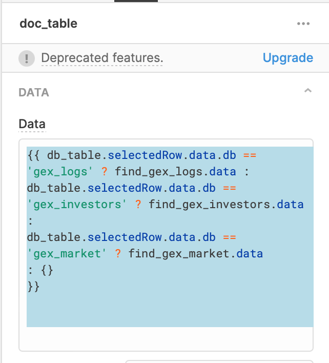 findDocuments query